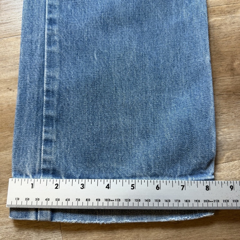 Diesel Bumix Jeans Men 29x34 Blue Relaxed Straight Made Italy Denim Skater Y2K - Picture 14 of 15